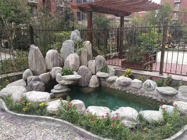 青岛乡村别墅庭院景观设计